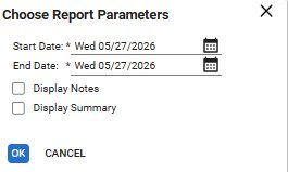Agreement Reconciliation Report